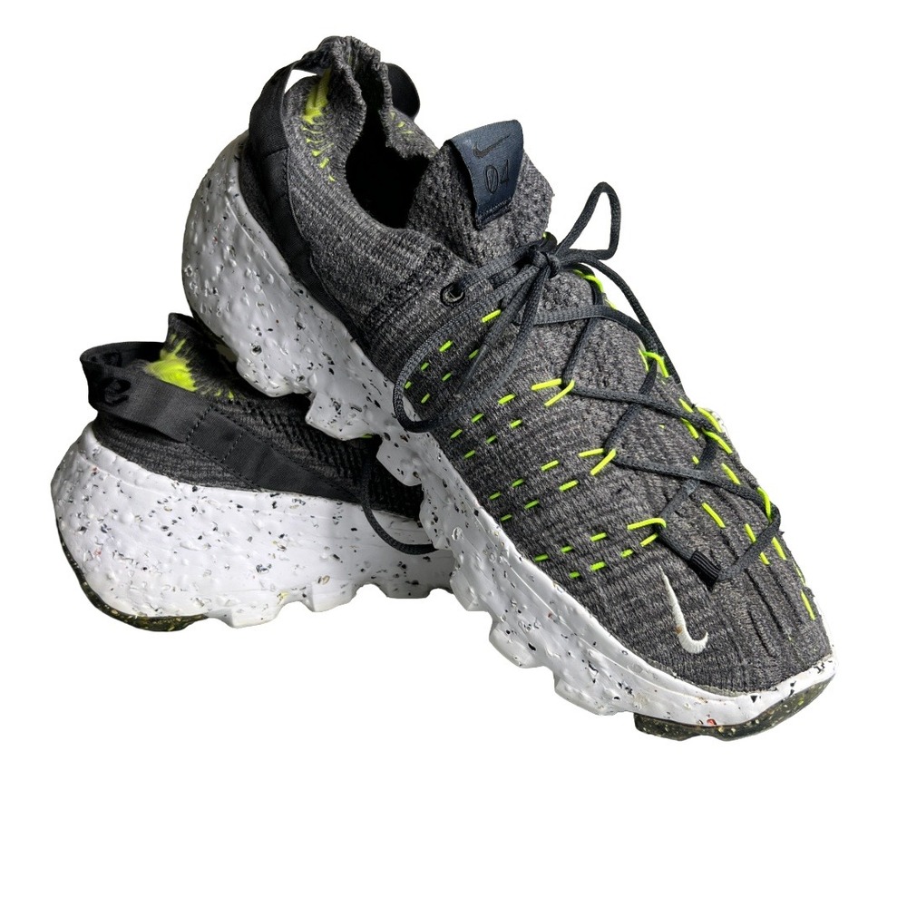 Nike Space Hippie 04 Grey Volt Running Shoes Men's 11.5 Streetwear